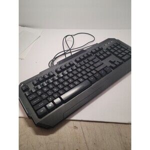 BUGHA RGB Class 1 LED USB Wired Gaming Keyboard for PC